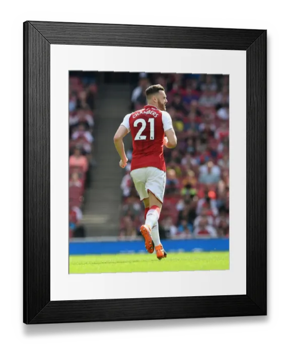 Framed Print : Calum Chambers in Action: Arsenal vs. West Ham United, Premier League 2017-18 Framed Print : Calum Chambers in Action: Arsenal vs. West Ham United, Premier League 2017-18