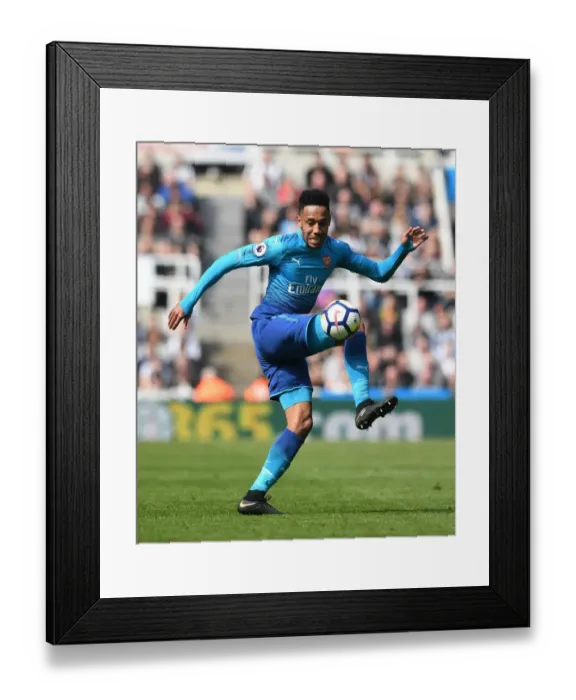 Framed Print : Arsenal's Aubameyang Stars: Premier League Showdown vs. Newcastle United (April 2018) Framed Print : Arsenal's Aubameyang Stars: Premier League Showdown vs. Newcastle United (April 2018)