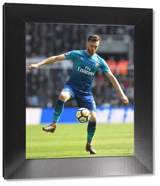Calum Chambers in Action: Arsenal vs. Newcastle United, Premier League 2017-18