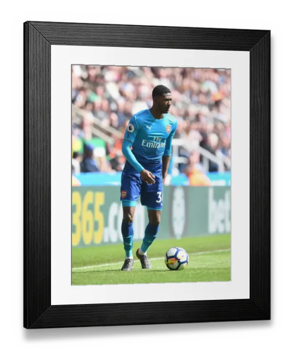 Framed Print : Ainsley Maitland-Niles (Arsenal). Newcastle United 2: 1 Arsenal. Premier League. St