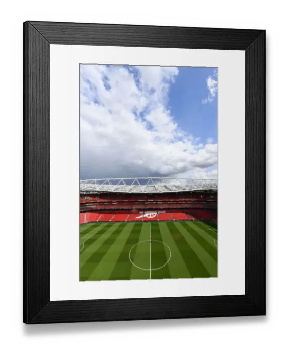 Framed Print : Arsenal vs Atletico Madrid: Europa League Semi-Final at Emirates Stadium