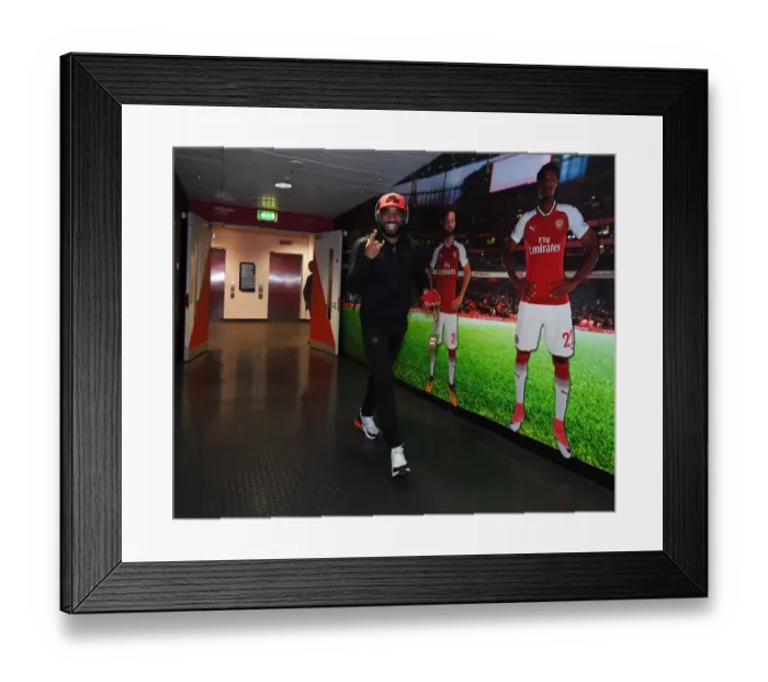 Framed Print : Alex Lacazette's Pre-Match Moment: Arsenal FC vs Atletico Madrid, UEFA Europa League Semi-Final Leg One Framed Print : Alex Lacazette's Pre-Match Moment: Arsenal FC vs Atletico Madrid, UEFA Europa League Semi-Final Leg One