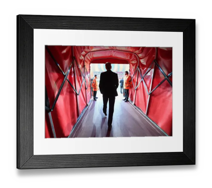 Framed Print : Arsene Wenger Leads Arsenal in Europa League Semi-Final Clash Against Atletico Madrid Framed Print : Arsene Wenger Leads Arsenal in Europa League Semi-Final Clash Against Atletico Madrid