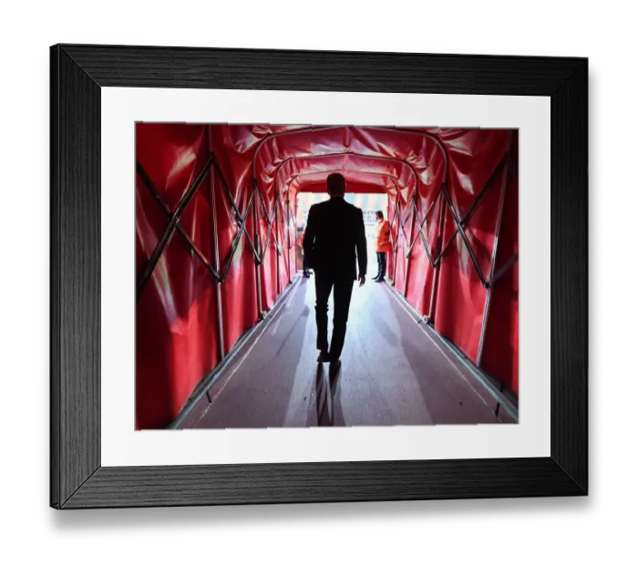 Framed Print : Arsene Wenger and Arsenal Face Off Against Atletico Madrid in Europa League Semi-Final Showdown Framed Print : Arsene Wenger and Arsenal Face Off Against Atletico Madrid in Europa League Semi-Final Showdown