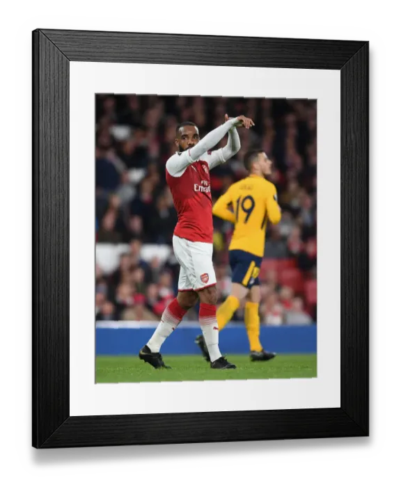 Framed Print : Alex Lacazette in Action: Arsenal vs Atletico Madrid, UEFA Europa League Semi-Final Framed Print : Alex Lacazette in Action: Arsenal vs Atletico Madrid, UEFA Europa League Semi-Final