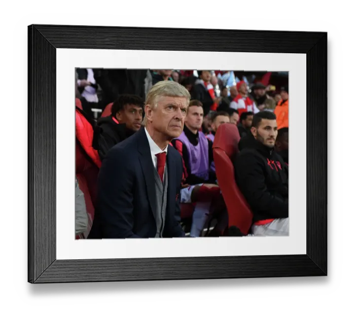 Framed Print : Arsene Wenger: Arsenal Boss Takes on Atletico Madrid in Europa League Semifinal Framed Print : Arsene Wenger: Arsenal Boss Takes on Atletico Madrid in Europa League Semifinal