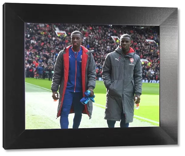 Arsenal Substitutes Eddie Nketiah and Jordi Osei-Tutu Before Manchester United Clash, Premier League 2017-18