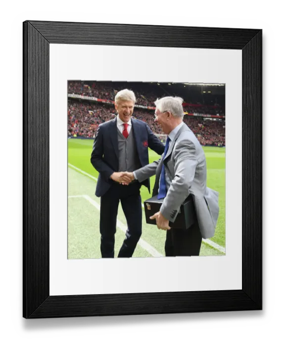 Framed Print : Wenger vs. Ferguson: A Legendary Rivalry Revisited - Manchester United vs. Arsenal, Premier League 2017-18 Framed Print : Wenger vs. Ferguson: A Legendary Rivalry Revisited - Manchester United vs. Arsenal, Premier League 2017-18