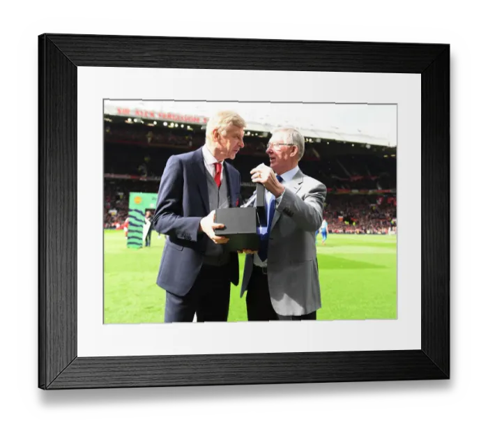 Framed Print : A Legendary Rivalry Reunited: Arsene Wenger and Sir Alex Ferguson's Final Clash (Manchester United vs Arsenal, 2017-18) Framed Print : A Legendary Rivalry Reunited: Arsene Wenger and Sir Alex Ferguson's Final Clash (Manchester United vs Arsenal, 2017-18)