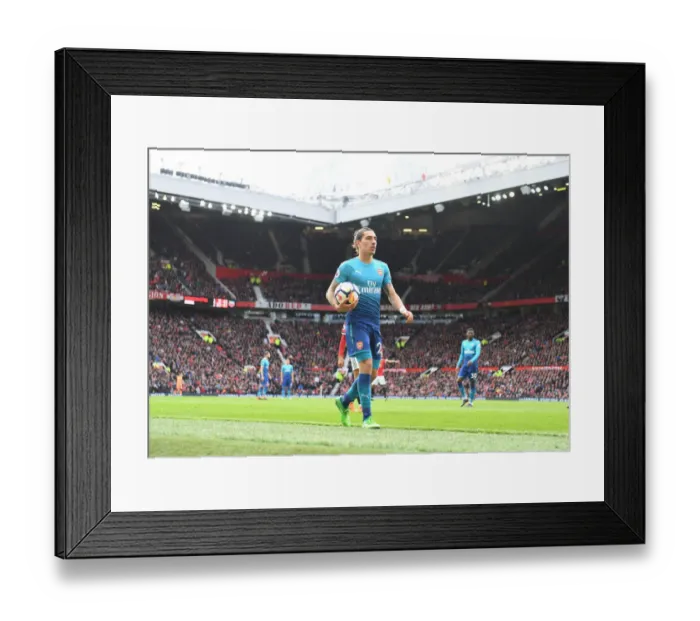 Framed Print : Hector Bellerin Faces Off Against Manchester United: Premier League Showdown at Old Trafford Framed Print : Hector Bellerin Faces Off Against Manchester United: Premier League Showdown at Old Trafford