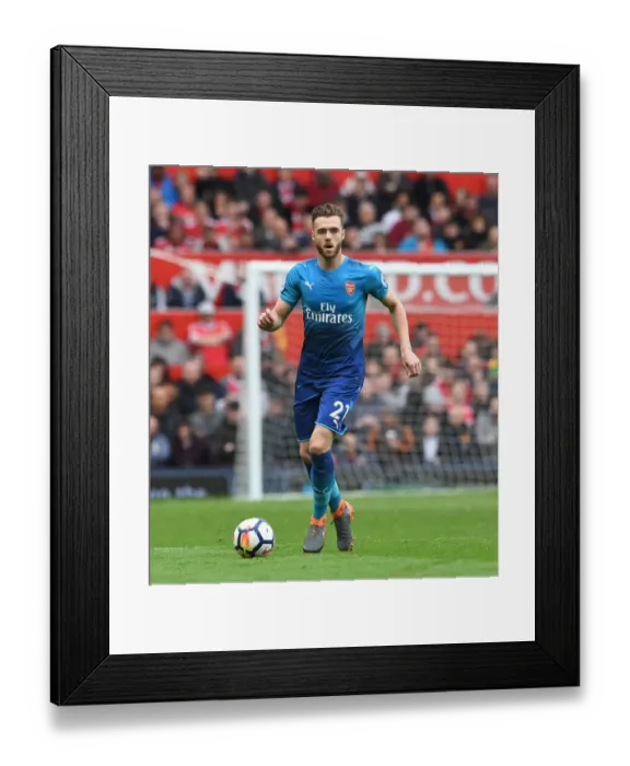 Framed Print : Calum Chambers Faces Off Against Manchester United: Arsenal vs. Manchester United, Premier League 2017-18 Framed Print : Calum Chambers Faces Off Against Manchester United: Arsenal vs. Manchester United, Premier League 2017-18