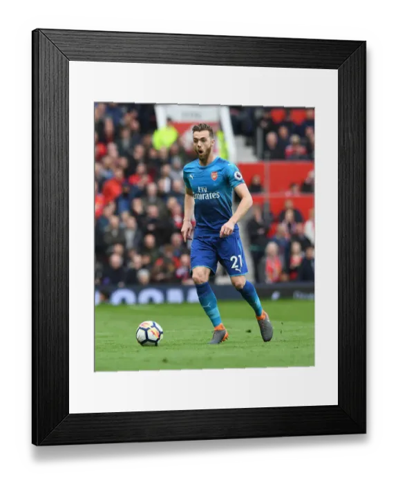 Framed Print : Calum Chambers vs. Manchester United: A Premier League Showdown Framed Print : Calum Chambers vs. Manchester United: A Premier League Showdown
