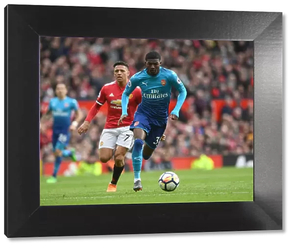 Ainsley Maitland-Niles in Action: Manchester United vs. Arsenal, Premier League 2017-18