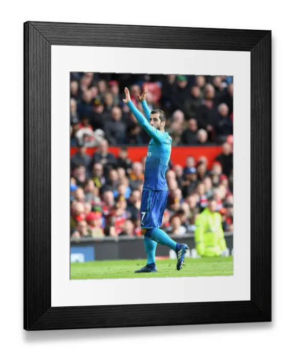 Framed Print : Mkhitaryan's Stunner: Manchester United vs. Arsenal, Premier League 2017-18 Framed Print : Mkhitaryan's Stunner: Manchester United vs. Arsenal, Premier League 2017-18