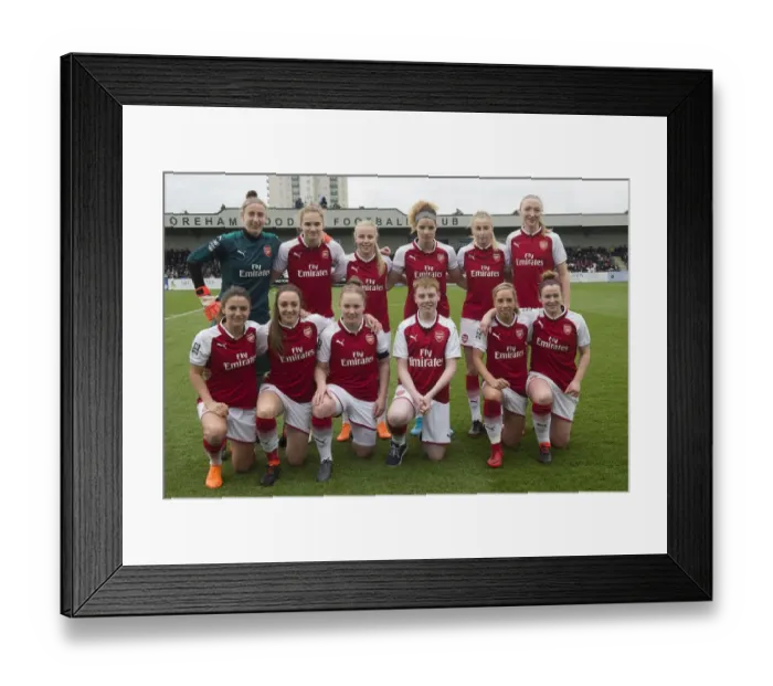 Framed Print : Arsenal V Chelsea Ladies 1  /  4  /  2018 Womens Super League