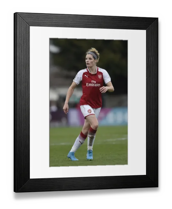 Framed Print : Battle of the Titans: Arsenal Women vs. Chelsea Ladies - WSL Quarterfinals Showdown (1 / 4 / 2018)