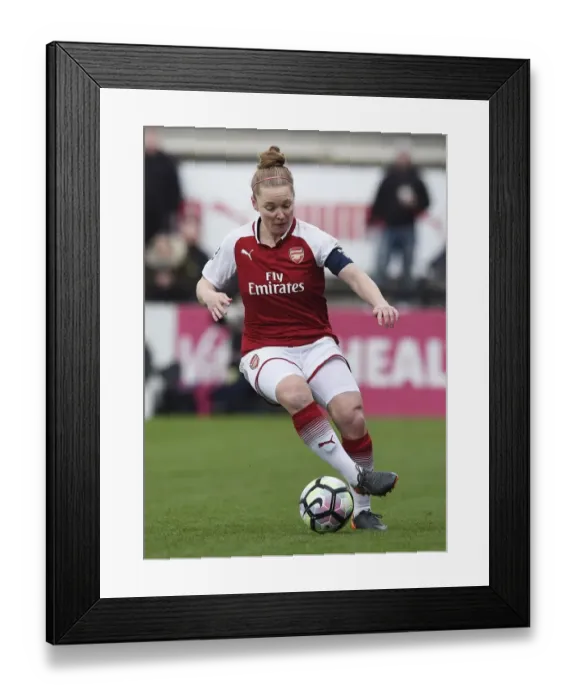 Framed Print : Battle of the Titans: Arsenal Women vs. Chelsea Ladies - WSL Quarterfinals Showdown (1 / 4 / 2018)