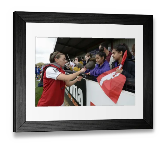 Framed Print : Battle of the Titans: Arsenal Women vs. Chelsea Ladies - WSL Quarterfinals Showdown (1 / 4 / 2018) Framed Print : Battle of the Titans: Arsenal Women vs. Chelsea Ladies - WSL Quarterfinals Showdown (1 / 4 / 2018)