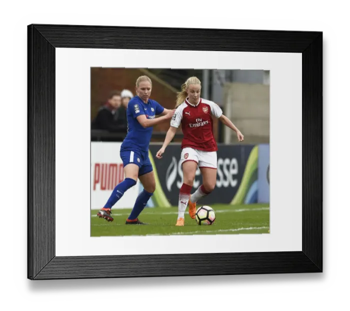 Framed Print : Battle for the Top: Arsenal Women vs Chelsea Ladies - WSL Quarterfinals (1 / 4 / 2018) - Arsenal vs Chelsea Ladies: Clash of Titans (Womens Super League 2017-18) Framed Print : Battle for the Top: Arsenal Women vs Chelsea Ladies - WSL Quarterfinals (1 / 4 / 2018) - Arsenal vs Chelsea Ladies: Clash of Titans (Womens Super League 2017-18)