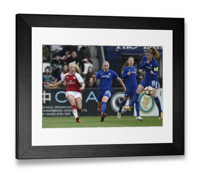Framed Print : Battle of the Titans: Arsenal Women vs. Chelsea Ladies - WSL Quarterfinals Showdown (1 / 4 / 2018) Framed Print : Battle of the Titans: Arsenal Women vs. Chelsea Ladies - WSL Quarterfinals Showdown (1 / 4 / 2018)