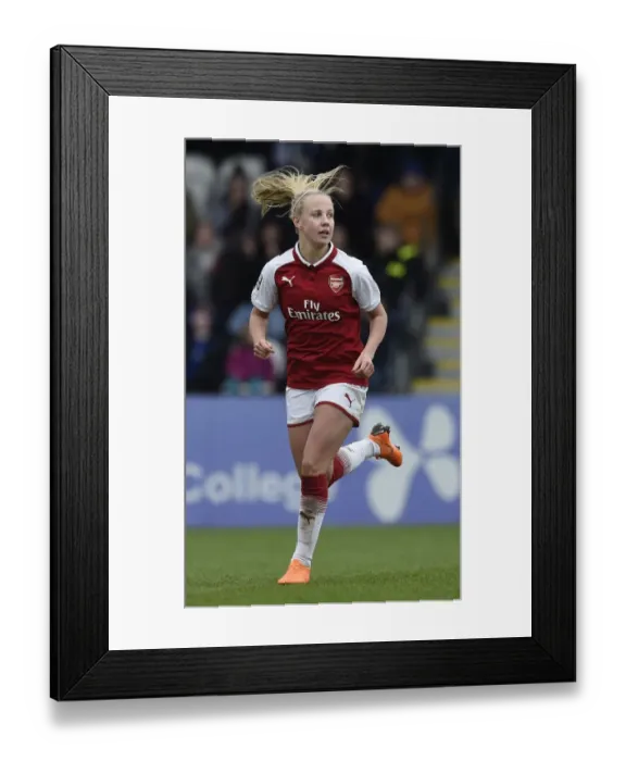 Framed Print : Arsenal Women vs Chelsea Ladies: WSL Quarterfinals Showdown (2018) - A Battle of Football Giants