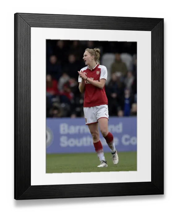 Framed Print : Arsenal Women vs. Chelsea Ladies: WSL Quarterfinals Showdown (1 / 4 / 2018) Framed Print : Arsenal Women vs. Chelsea Ladies: WSL Quarterfinals Showdown (1 / 4 / 2018)
