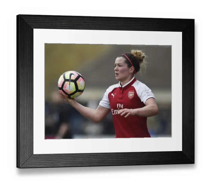 Framed Print : Arsenal Women vs Chelsea Ladies: WSL Quarterfinals Showdown (2017-18)