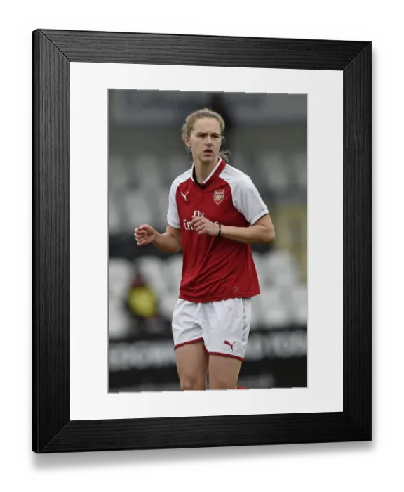 Framed Print : Arsenal Women vs. Chelsea Ladies: WSL Quarterfinals Showdown (1 / 4 / 2018) - Arsenal vs. Chelsea Ladies: Battle in the Womens Super League (2017-18)