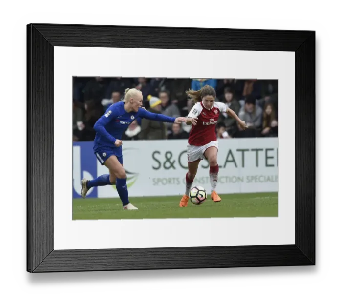 Framed Print : Arsenal Women vs. Chelsea Ladies: WSL Quarterfinals Showdown (1 / 4 / 2018) Framed Print : Arsenal Women vs. Chelsea Ladies: WSL Quarterfinals Showdown (1 / 4 / 2018)