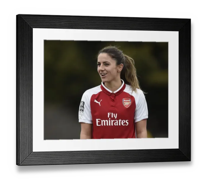Framed Print : Battle of the Titans: Arsenal Women vs. Chelsea Ladies - WSL Quarterfinals Showdown (1 / 4 / 2018)