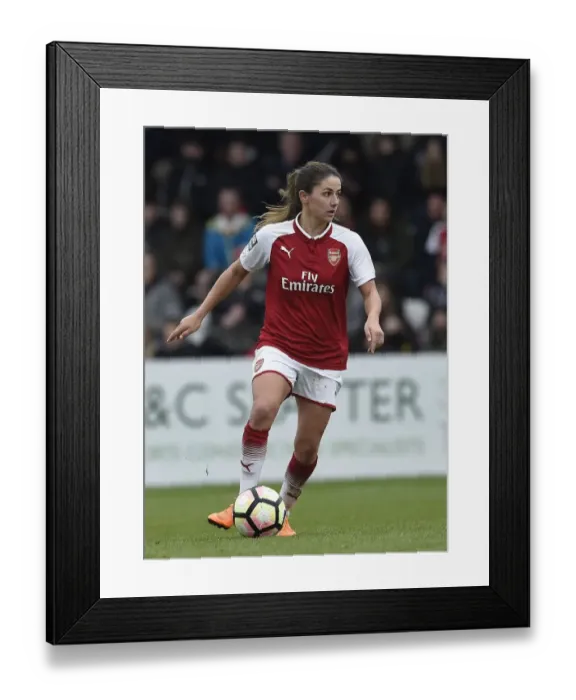 Framed Print : Arsenal Women vs. Chelsea Ladies: WSL Quarterfinals Showdown (1 / 4 / 2018)