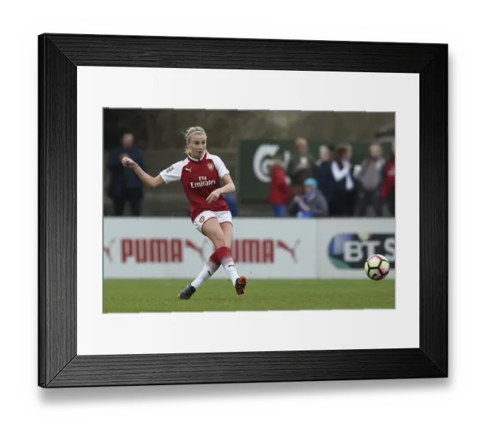 Framed Print : Arsenal Women vs. Chelsea Ladies: WSL Quarterfinals Showdown (1 / 4 / 2018)