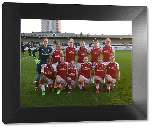 Arsenal Woman. Arsenal Women 3: 1 Reading Women. WSL. Meadow Park, Borehamwood, 18  /  4  /  18