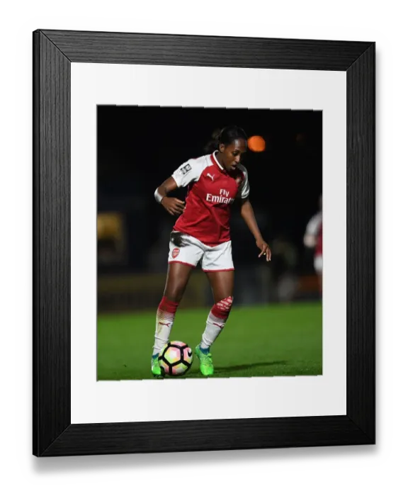 Framed Print : Danielle Carter in Action for Arsenal Women vs Reading Ladies, WSL (Women's Super League) Framed Print : Danielle Carter in Action for Arsenal Women vs Reading Ladies, WSL (Women's Super League)