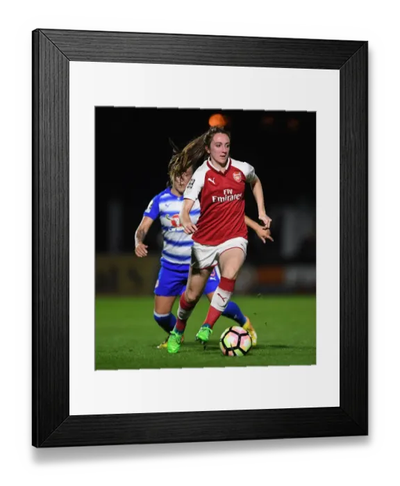 Framed Print : Arsenal's Lisa Evans in Action against Reading Ladies, WSL (Women's Super League) Framed Print : Arsenal's Lisa Evans in Action against Reading Ladies, WSL (Women's Super League)