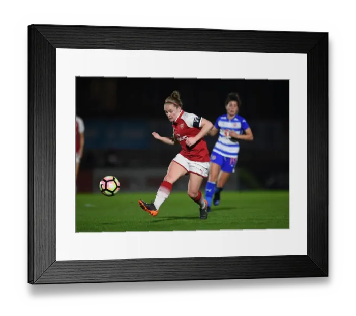 Framed Print : Kim Little in Action: Arsenal Women's Super League Clash Against Reading Ladies Framed Print : Kim Little in Action: Arsenal Women's Super League Clash Against Reading Ladies