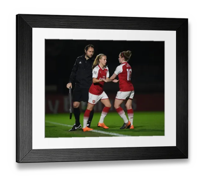 Framed Print : Beth Mead Replaces Kim Little: Arsenal Women vs. Reading Ladies, WSL