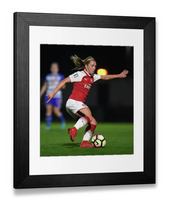 Framed Print : Jordan Nobbs in Action: Arsenal Women vs. Reading Ladies, WSL (Women's Super League)