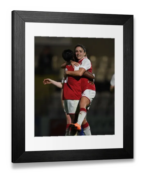 Framed Print : Danielle van de Donk Scores Third Goal: Arsenal Women vs Reading Ladies, WSL (2018) Framed Print : Danielle van de Donk Scores Third Goal: Arsenal Women vs Reading Ladies, WSL (2018)