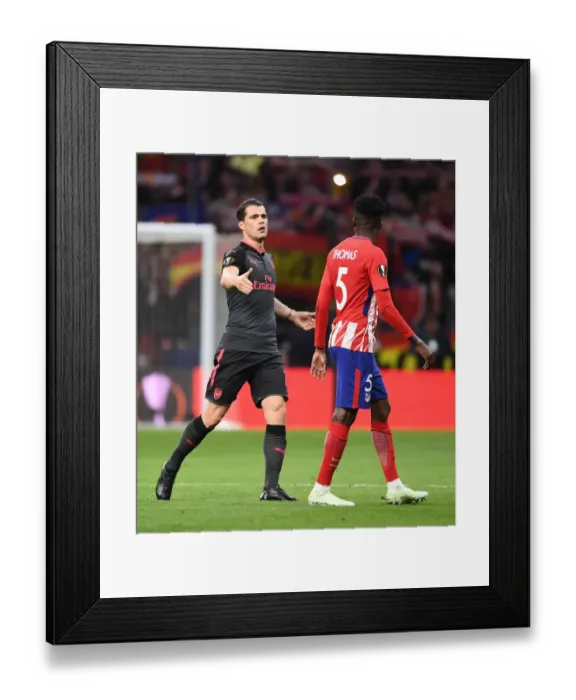 Framed Print : Atletico Madrid v Arsenal FC - UEFA Europa League Semi Final Second Leg