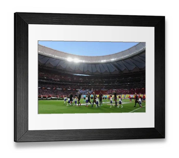 Framed Print : Arsenal vs Atletico Madrid: Europa League Semi-Final Showdown