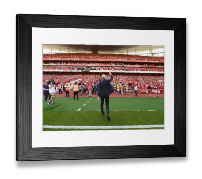 Framed Print : Arsene Wenger's Farewell: Last Match as Arsenal Manager (Arsenal vs. Burnley, 2018) Framed Print : Arsene Wenger's Farewell: Last Match as Arsenal Manager (Arsenal vs. Burnley, 2018)