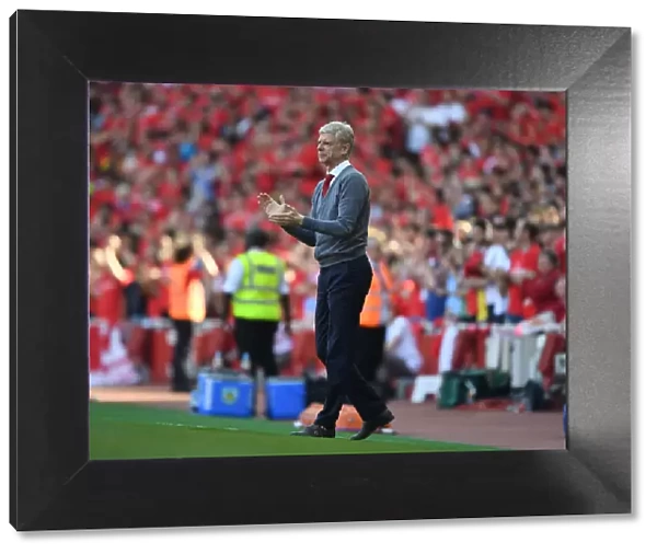 Arsene Wenger Leads Arsenal in Premier League Battle against Burnley (2017-18)