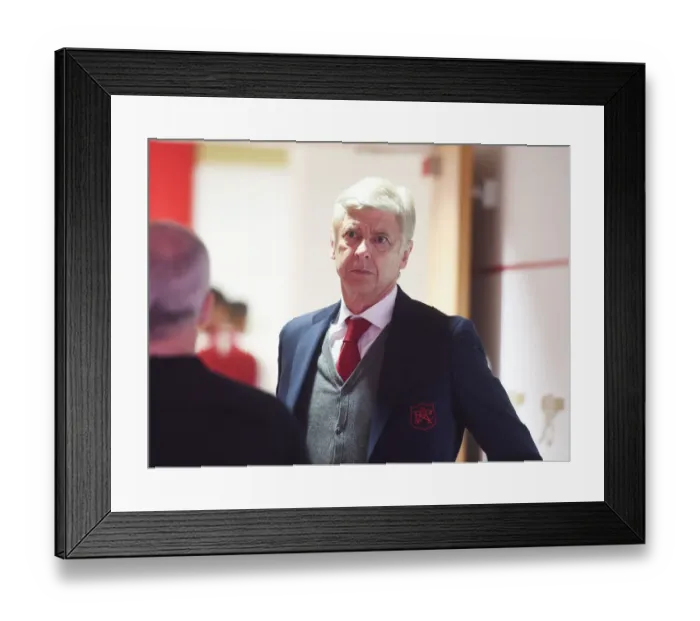 Framed Print : Arsene Wenger: Arsenal Manager Before Arsenal vs Burnley, Premier League 2017-18 Framed Print : Arsene Wenger: Arsenal Manager Before Arsenal vs Burnley, Premier League 2017-18