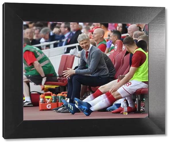 Arsene Wenger in Action: Arsenal vs. Burnley (2017-18)