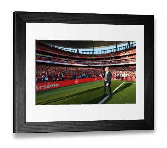 Framed Print : Arsene Wenger: Post-Match Reflections (Arsenal vs Burnley, 2017-18) Framed Print : Arsene Wenger: Post-Match Reflections (Arsenal vs Burnley, 2017-18)