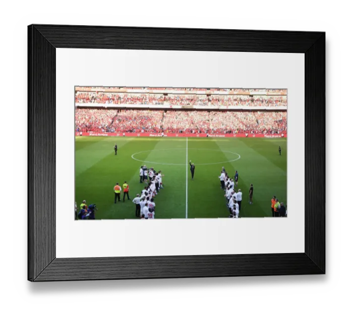 Framed Print : Arsene Wenger: Post-Match Thoughts on Arsenal's Victory over Burnley (2017-18)