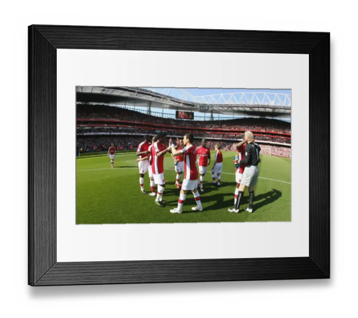 Framed Print : Arsenal's Glory: 2-0 Victory Over Manchester City in the Barclays Premier League (2009) Framed Print : Arsenal's Glory: 2-0 Victory Over Manchester City in the Barclays Premier League (2009)