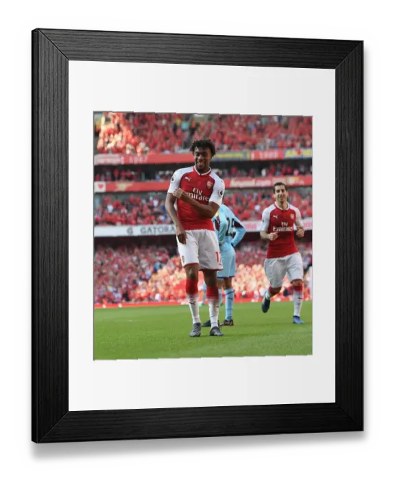 Framed Print : Alex Iwobi's Brace: Arsenal's Victory Over Burnley (2017-18) Framed Print : Alex Iwobi's Brace: Arsenal's Victory Over Burnley (2017-18)