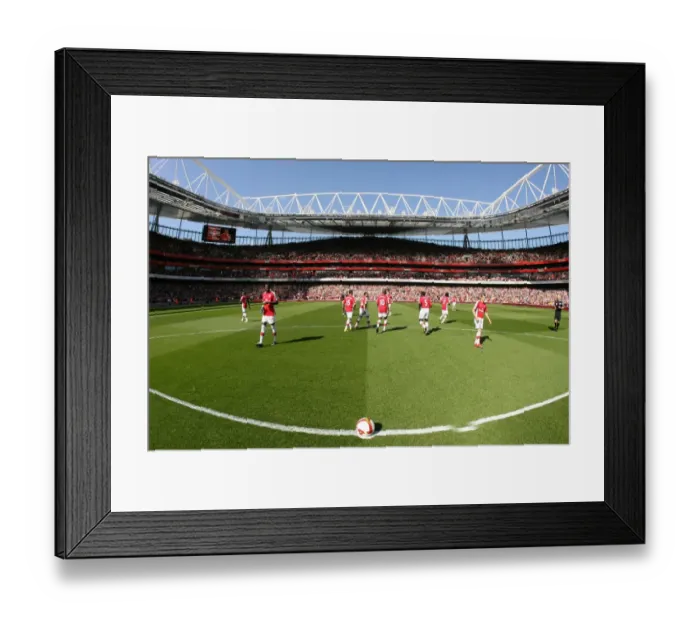 Framed Print : Arsenal's Victory: 2-0 over Manchester City at Emirates Stadium, Barclays Premier League, London, 2009 Framed Print : Arsenal's Victory: 2-0 over Manchester City at Emirates Stadium, Barclays Premier League, London, 2009